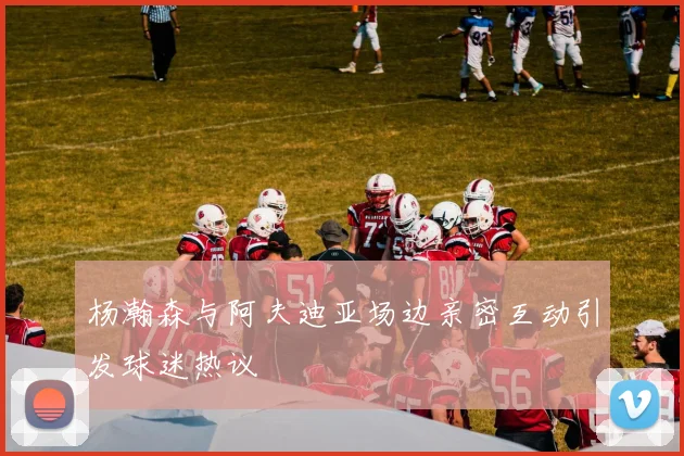 杨瀚森与阿夫迪亚场边亲密互动引发球迷热议